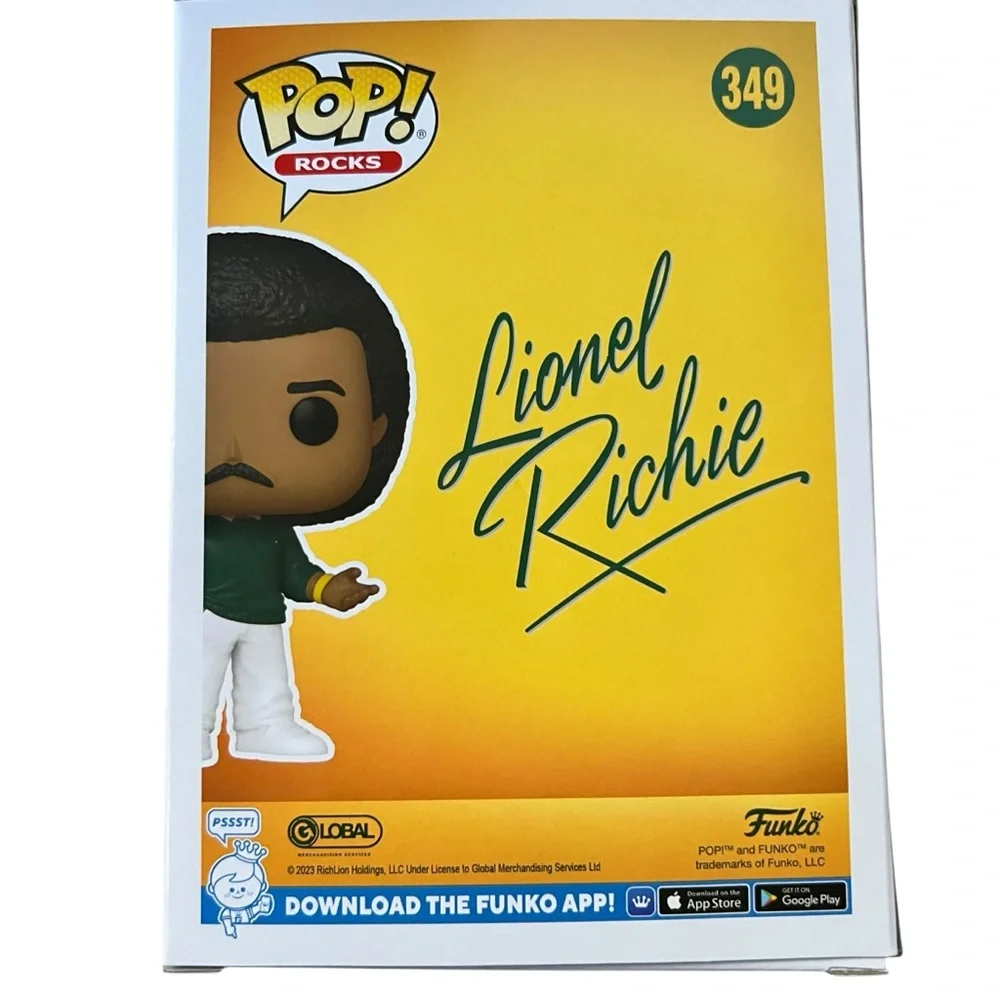 Funko Pop Rocks Lionel Ritchie 349 - Picture 8 of 8